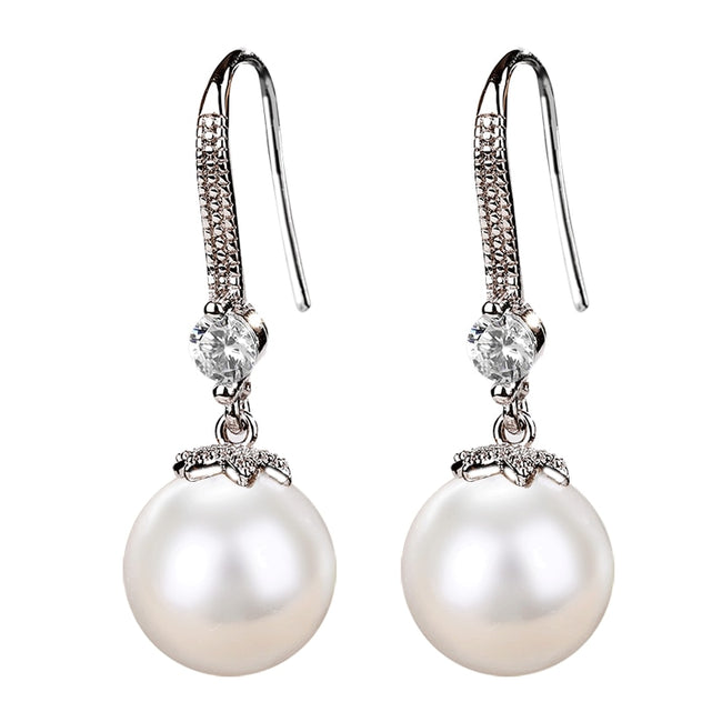 Dangling Pearl Earrings - MOJ LANE